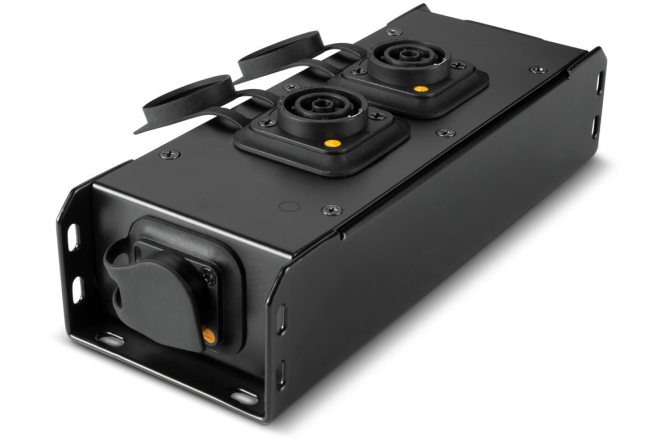 Priză de alimentare IP65 In | 3 x ieșire IP65 Adam Hall PRO PORT 2TT